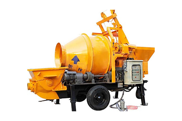 Concrete mixer pump was delivered to Singapore