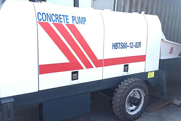 Diesel concrete pump was shipped to Philippines