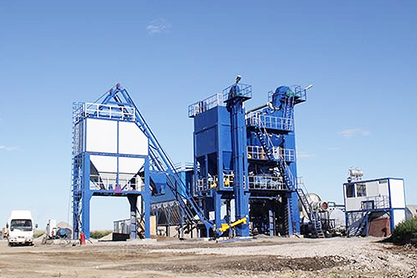 Asphalt batching plant was exported to Kazakhstan